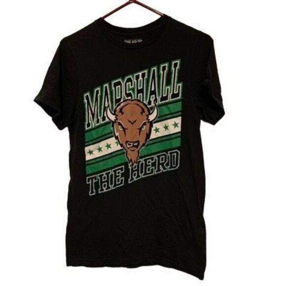 Marshall Thundering Herd The Herd Size Small Adidas The Go-To Tee T-Shirt - Picture 1 of 4